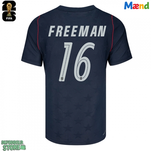 Forente stater Alex Freeman #16 Replika Udebanetrøje VM 2026 Kortærmet